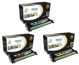 Catch Supplies Replacement Xerox 106R01392,106R01393,106R01394 Standard Yield Laser Printer Toner Cartridges - Three Pack