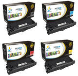 Catch Supplies Replacement Canon 0461C001, 0459C001, 0457C001, 0455C001 Standard Yield Toner Cartridge - 4 Pack