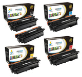 Catch Supplies Replacement HP CF320A,CF331A,CF332A,CF333A Standard Yield Laser Printer Toner Cartridges - Five Pack