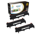Catch Supplies Replacement Brother TN-420 Standard Yield Laser Printer Toner Cartridges - Three Pack