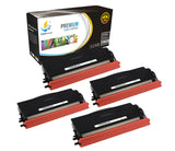 Catch Supplies Replacement Brother TN-580 Standard Yield Laser Printer Toner Cartridges - Four Pack