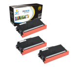 Catch Supplies Replacement Brother TN-720 Standard Yield Laser Printer Toner Cartridges - Three Pack