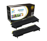 Catch Supplies Replacement Brother TN-350 Standard Yield Laser Printer Toner Cartridges - Two Pack
