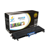 Catch Supplies Replacement Brother TN-360 Standard Yield Laser Printer Toner Cartridges - Four Pack