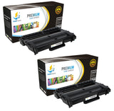 Catch Supplies Replacement Brother DR-420 Compatible Drum Unit Laser Printer Toner Cartridges - Two Pack