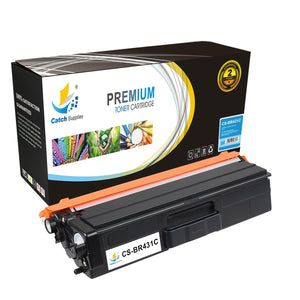 Catch Supplies Replacement Brother TN-431C Standard Yield Toner Cartridge