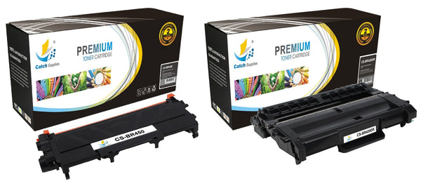 Catch Supplies Replacement Combo pack of 1 TN450 Toner Cartridge and 1 DR420 Drum Unit