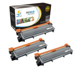 Catch Supplies Replacement Brother TN-630 Standard Yield Laser Printer Toner Cartridges - Three Pack