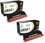Catch Supplies Replacement Brother TN-650 Standard Yield Laser Printer Toner Cartridges - Two Pack