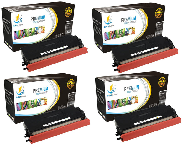 Compatible Brother TN-650 Standard-Yield Toner Cartridges, 4-Pack | Catch Supplies