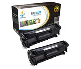 Catch Supplies Replacement Canon 0263B001AA Jumbo Yield Black Toner Cartridge Laser Printer Toner Cartridges - Two Pack