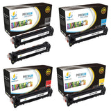 Catch Supplies Replacement Canon 1980B001AA,1979B001AA,1978B001AA,1977B001AA Standard Yield Laser Printer Toner Cartridges - Five Pack