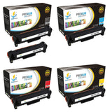 Catch Supplies Replacement Canon 2662B001AA,2661B001AA,2660B001AA,2659B001AA Standard Yield Laser Printer Toner Cartridges - Five Pack