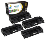 Catch Supplies Replacement Canon 3479B001AA Standard Yield Laser Printer Toner Cartridges - Four Pack