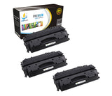 Catch Supplies Replacement Canon 3480B001AA Standard Yield Laser Printer Toner Cartridges - Three Pack
