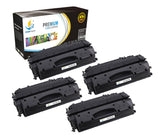 Catch Supplies Replacement Canon 3480B001AA Standard Yield Laser Printer Toner Cartridges - Four Pack