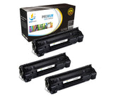Catch Supplies Replacement Canon 3484B001AA Standard Yield Laser Printer Toner Cartridges - Three Pack
