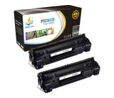 Catch Supplies Replacement Canon 3483B001AA Standard Yield Laser Printer Toner Cartridges - Two Pack