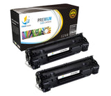 Catch Supplies Replacement Canon 3483B001AA Jumbo Yield Black Toner Cartridge Laser Printer Toner Cartridges - Two Pack