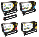 Catch Supplies Replacement Canon 6273B001AA,6271B001AA,6270B001AA,6269B001AA Standard Yield Laser Printer Toner Cartridges - Five Pack