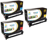Catch Supplies Replacement Canon 6271B001AA,6270B001AA,6269B001AA Standard Yield Laser Printer Toner Cartridges - Three Pack