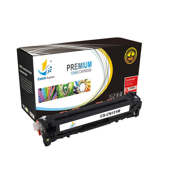 Catch Supplies Replacement Canon CRG 131M 6270B001AA  Standard Yield Toner Cartridge
