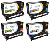 Catch Supplies Replacement Canon 6273B001AA,6271B001AA,6270B001AA,6269B001AA High Yield Toner Cartridges Laser Printer Toner Cartridges - Four Pack