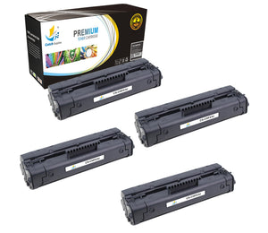 Catch Supplies Replacement Canon 1557A002BA Standard Yield Laser Printer Toner Cartridges - Four Pack