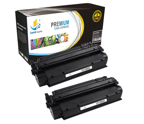 Catch Supplies Replacement Canon 7833A001AA Standard Yield Laser Printer Toner Cartridges - Two Pack