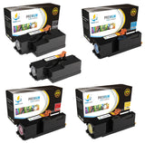 Catch Supplies Replacement Dell 331-0778,331-0777,331-0780,331-0779 Standard Yield Laser Printer Toner Cartridges - Five Pack