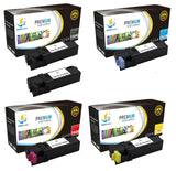 Catch Supplies Replacement Dell 331-0719,331-0716,331-0717,331-0718 Standard Yield Laser Printer Toner Cartridges - Five Pack