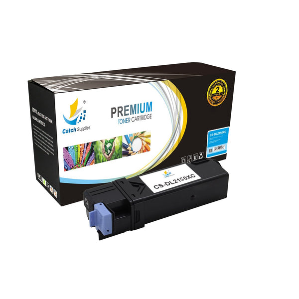 Catch Supplies Replacement Dell 2150C 331-0716 High Yield Toner Cartridge
