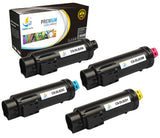 Catch Supplies Replacement Dell DEL-825 High Yield Toner Cartridge - 4 Pack