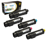 Catch Supplies Replacement Dell DEL-825 High Yield Toner Cartridge - 5 Pack