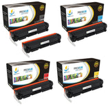 Catch Supplies Replacement HP CF400A,CF401A,CF402A,CF403A Standard Yield Laser Printer Toner Cartridges - Five Pack
