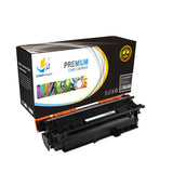 Catch Supplies Replacement HP CE250A,CE251A,CE252A,CE253A Standard Yield Laser Printer Toner Cartridges - Four Pack