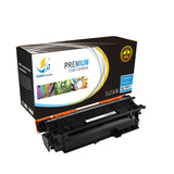 Catch Supplies Replacement HP CE250X,CE251A,CE252A,CE253A High Yield Toner Cartridges Laser Printer Toner Cartridges - Four Pack