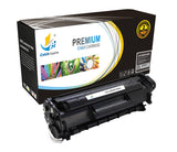 Catch Supplies Replacement HP Q2612X High Yield Black Toner Cartridge Laser Printer Toner Cartridges - Four Pack