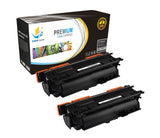 Catch Supplies Replacement HP CE264X High Yield Black Toner Cartridge Laser Printer Toner Cartridges - Two Pack