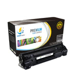 Catch Supplies Replacement HP CF283A Standard Yield Laser Printer Toner Cartridges - Two Pack