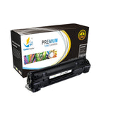 Catch Supplies Replacement HP CF283X High Yield Black Toner Cartridge Laser Printer Toner Cartridges - Four Pack