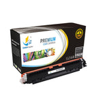 Catch Supplies Replacement HP CF350A,CF351A,CF352A,CF353A Standard Yield Laser Printer Toner Cartridges - Four Pack