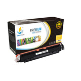 Catch Supplies Replacement HP CF351A,CF352A,CF353A Standard Yield Laser Printer Toner Cartridges - Three Pack