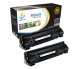Catch Supplies Replacement HP CB435A Standard Yield Laser Printer Toner Cartridges - Two Pack