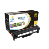 Catch Supplies Replacement HP CF381A,CF382A,CF383A Standard Yield Laser Printer Toner Cartridges - Three Pack
