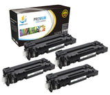 Catch Supplies Replacement HP Q7551A Standard Yield Laser Printer Toner Cartridges - Four Pack