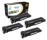 Catch Supplies Replacement HP Q7551X High Yield Black Toner Cartridge Laser Printer Toner Cartridges - Four Pack