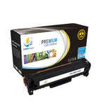 Catch Supplies Replacement HP CC530A,CC531A,CC532A,CC533A Standard Yield Laser Printer Toner Cartridges - Four Pack