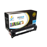 Catch Supplies Replacement HP CB540A,CB541A,CB542A,CB543A Standard Yield Laser Printer Toner Cartridges - Five Pack