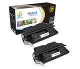 Catch Supplies Replacement HP C8061X High Yield Black Toner Cartridge Laser Printer Toner Cartridges - Two Pack